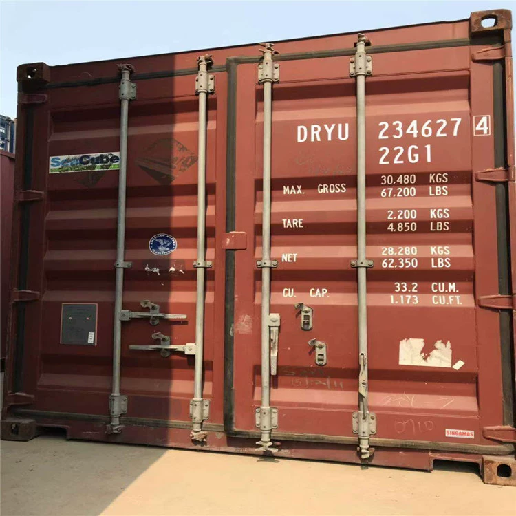 Юньнань продает бывшие в употреблении морские контейнеры длиной 6m футов.