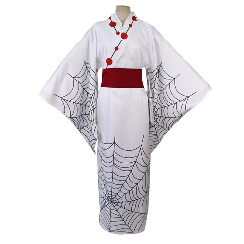 Xingmanyuan Demon Slayer: Kimetsu no Yaiba Twelve Demons Moon Spider tired Japanese kimono cosplay full set of male and female clothing