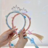 Wig, headband, cute children's hair accessory for princess, dress up