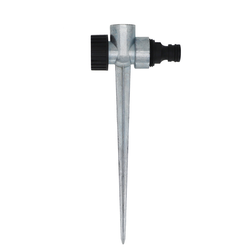 4 puntos de alambre de aleación de aluminio enchufado horticultura boquilla verde / puede conectar 4 tuberías sin impuestos