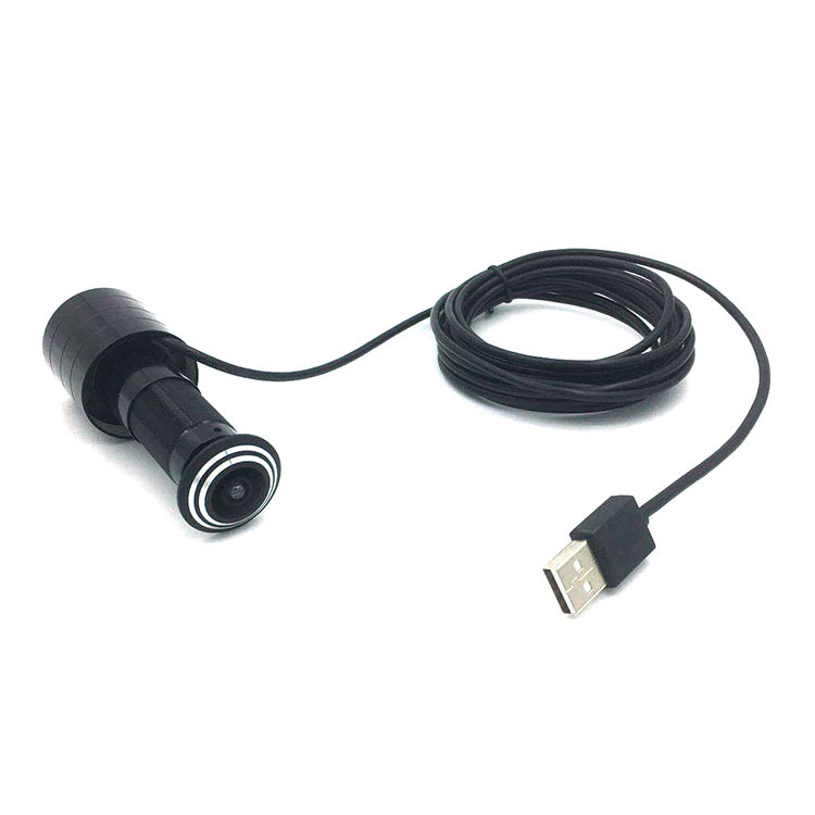 Gran angular HD 2 millones de píxeles unidad-libre Cámara USB Plug-and-play modificado USB casa gato Cámara del ojo