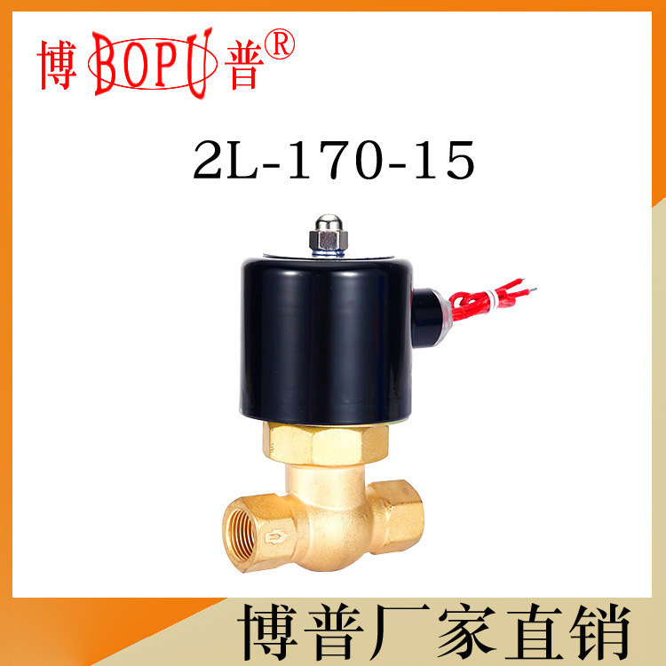 2L-15 蒸汽阀 4分 16公斤先导式 电磁阀 BOPU 厂家直营