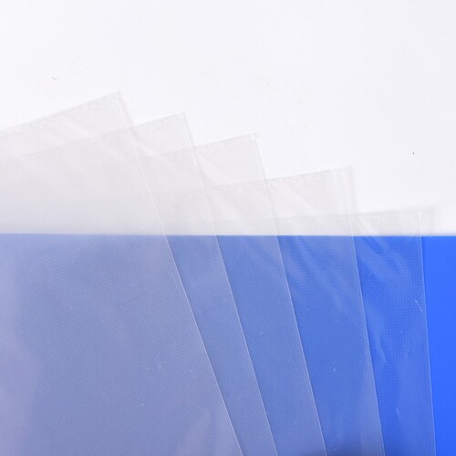 Factory direct supply waterproof A4 test paper storage book office blue folder file transparent insert multi-layer information book