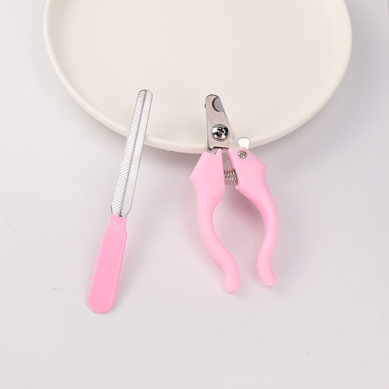 Suministros para mascotas Amazon popular de acero inoxidable para mascotas cortaúñas gato y perro mascota cortaúñas archivo cortaúñas