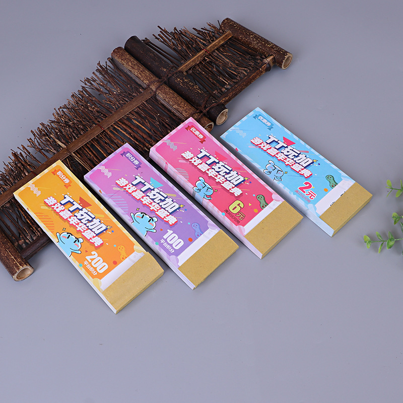 Factory Printing Voucher Customized Ticket Coupon Cash Admission Coupon Cash Coupon Customized Laser Card Gift Coupon Factory Printing Voucher Customized Ticket Coupon Cash Admission Coupon Cash Coupon Customized Laser Card Gift Coupon