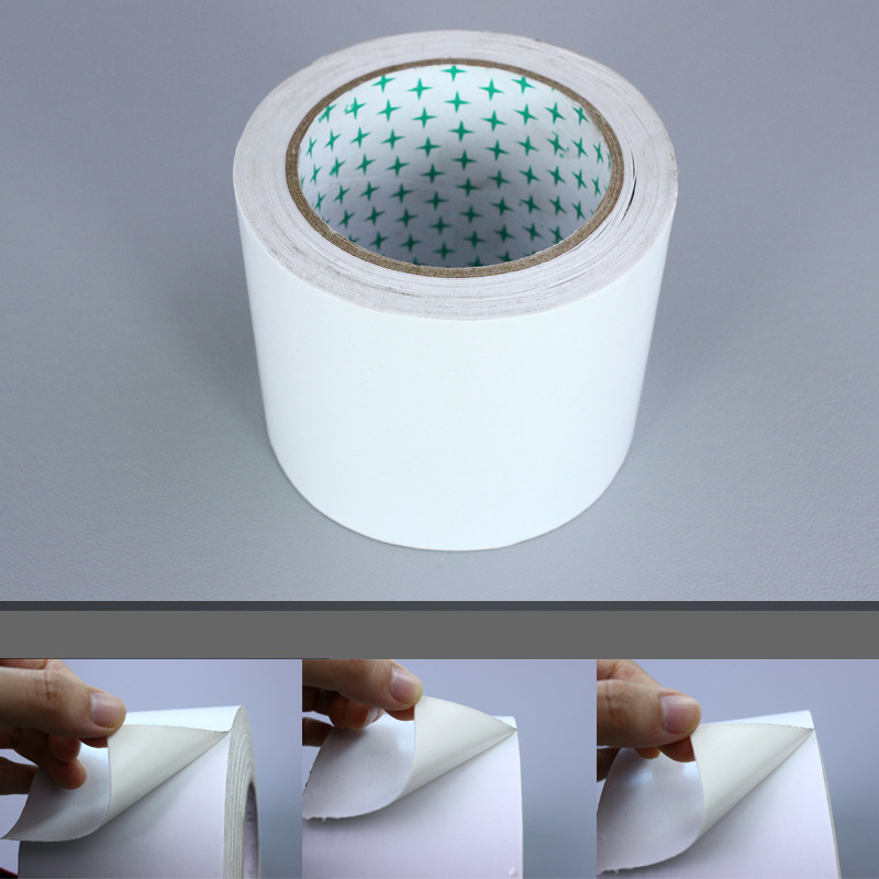 PVC塑胶运动地板革施工专用强力双面胶布基胶带地毯高粘性胶带