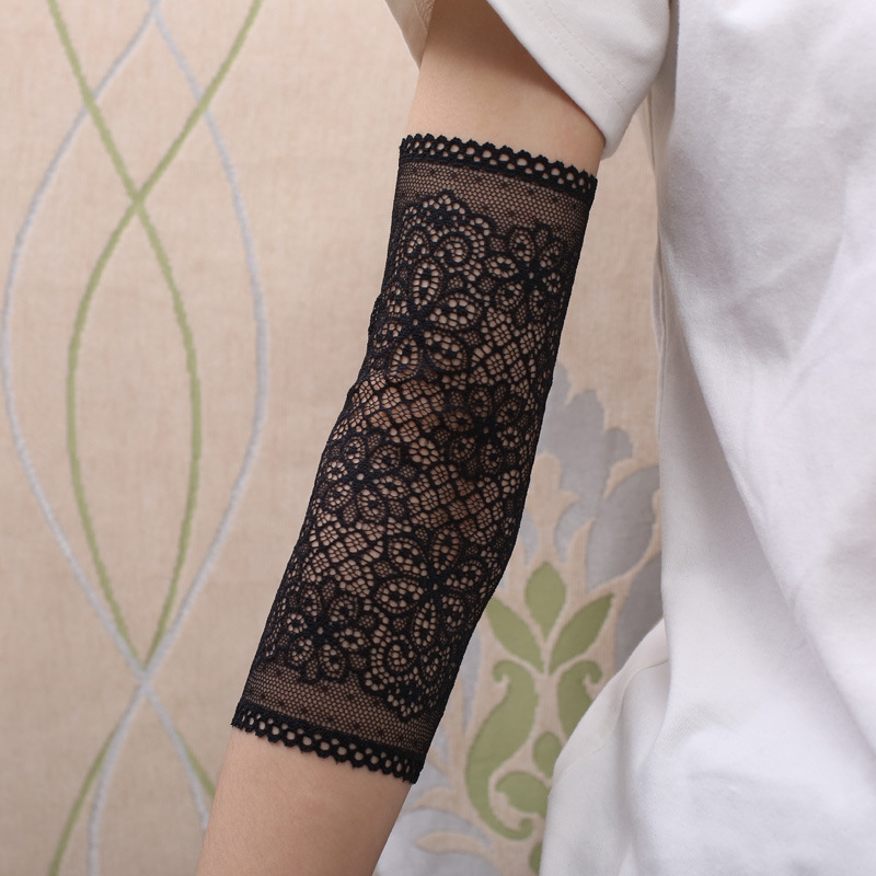 작은 꽃 블랙 (길이 21cm)