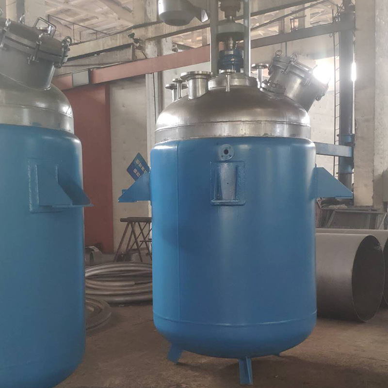 【反应釜】不锈钢蒸汽加热反应釜搅拌罐可现货电加热反应釜