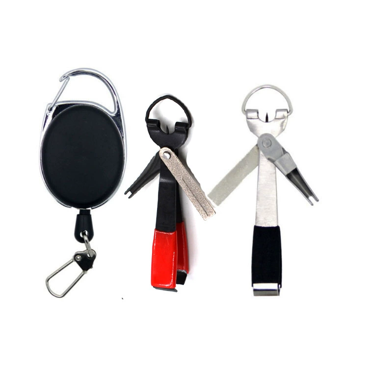 Luya outdoor fishing, fishing, flying flying fisher in four -in -one flies, one -fired hook knot, cutting rope threader cross -border hot selling