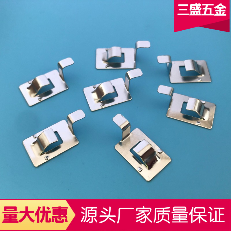 Supply 18650 battery box shrapnel 21700 lithium battery contact spring piece hardware stamping parts battery shrapnel