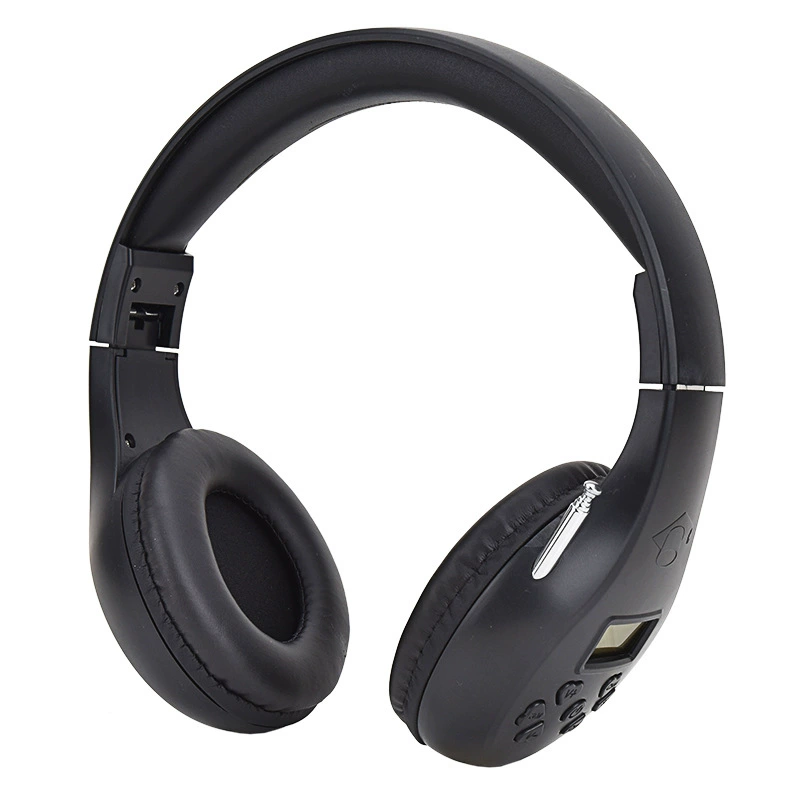 FM-радио-гарнитура Bluetooth, портативный многофункциональный легкий плеер с мощными басами для использования на открытом воздухе