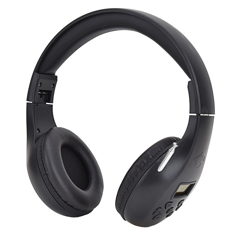 Fm Radio Headset Bluetooth Multi-Function Lightweight Portable Stereo with Heavy Bass for Outdoor Use Fm Radio Headset Bluetooth Multi-Function Lightweight Portable Stereo with Heavy Bass for Outdoor Use