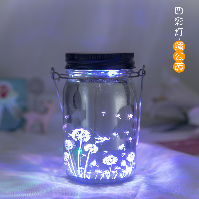 Botella deseando luminoso DIY estrella botella origami grúa de papel botella de vidrio suerte luminoso cielo estrellado botella regalo de graduación