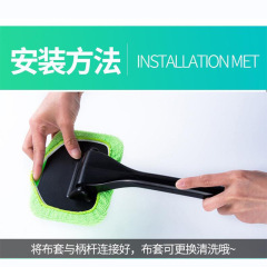 Car Front Windshield Cleaning Brush Side Window Cleaning Anti-Fog Car Dust Removal Dehumidifying Must-Have Gadget