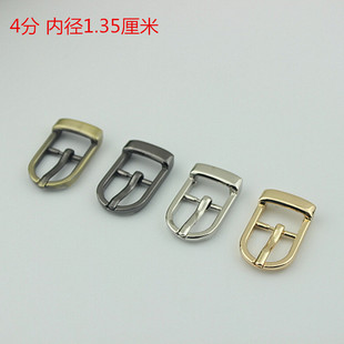 Luggage hardware accessories needle buckle bag belt adjustment buckle shoe buckle clothing hardware 4 points inner diameter 1.35cm belt buckle
