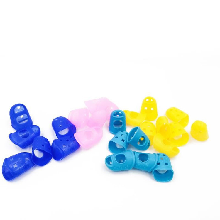Suministro directo de fábrica 3D impresión pluma accesorios uso tijeras seguridad aislamiento térmico dedo cubierta álbum copia versión película transparente