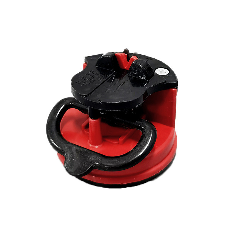 Afilador de cuchillos con ventosa, mini afilador de carburo de tungsteno estilo coreano para cocina doméstica