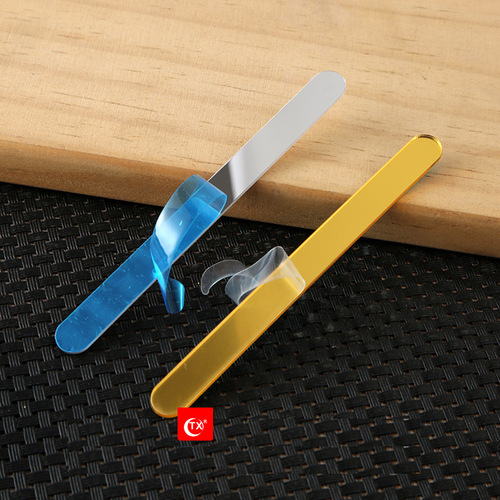Children's DIY ice cream sticks 3mm thickness acrylic mirror cake ice cream sticks ice cream popsicle sticks