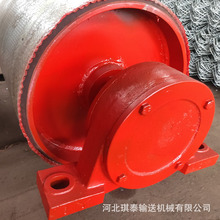 碳钢内置包胶滚筒生产加工 皮带输送机矿用重型传动滚筒