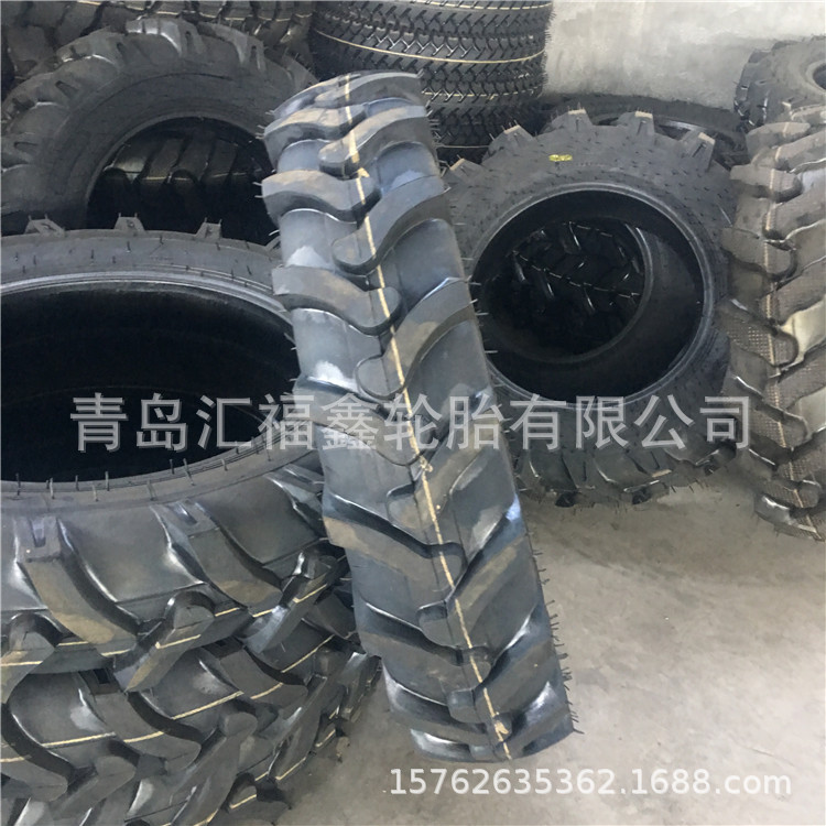 供应吉桦 9.5-24拖拉机抓地虎轮胎 R-1粗壮人字