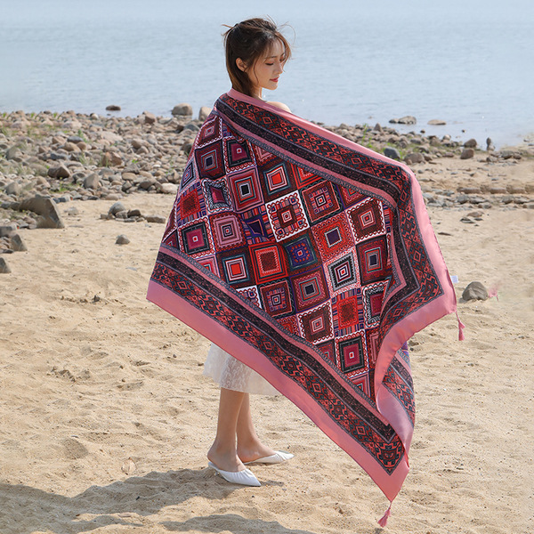 ethnic beach scarf