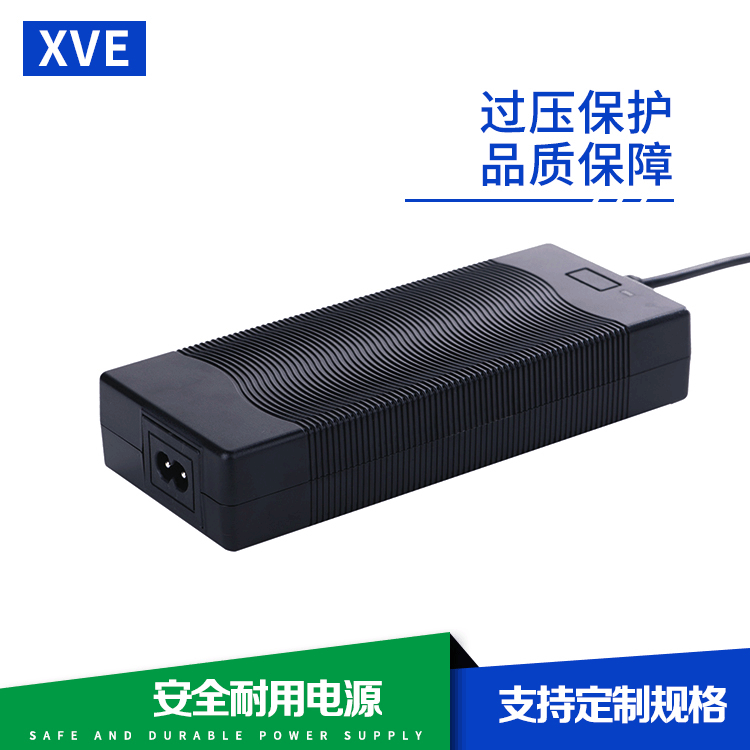 定制63V1.8A50.4V2.5A电瓶航空头卡农头5521DC头充电器过流保护