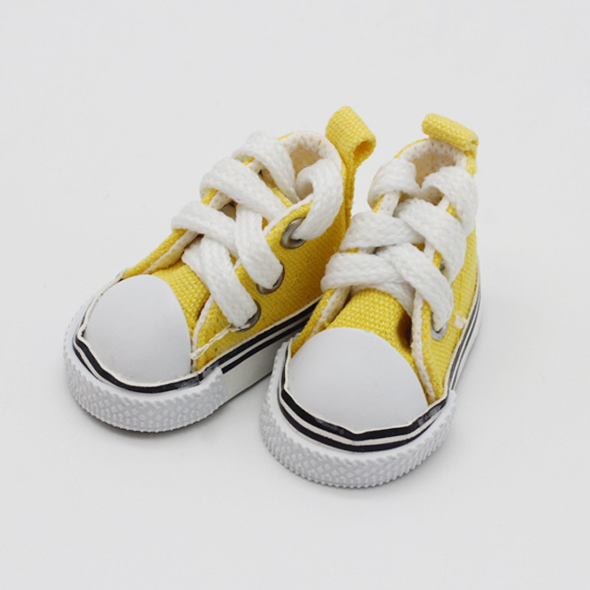 5cm muñeca bjd zapatos de lona Exo muñeca zapatos 6 puntos muñeca 1/6 pequeño ragdoll