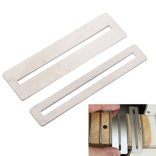 Large supply of guitar fret leveling, polishing spacer stones, stainless steel files, guitar repair tool sets