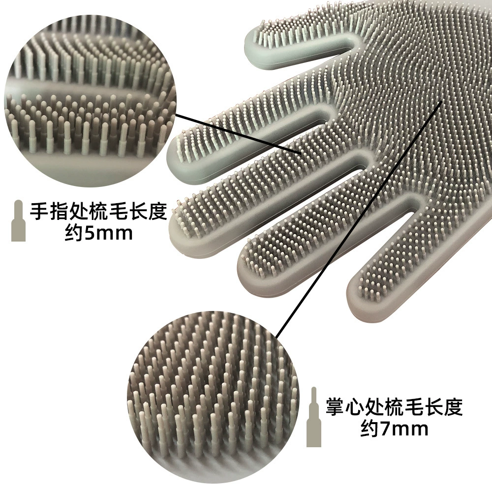 Waterproof silicone long gloves, wholesale