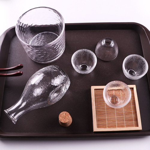 Japanese-style hammered frosted sake pot household heat-resistant thumb hip pot wine warmer white wine scalding pot yellow wine shochu pot