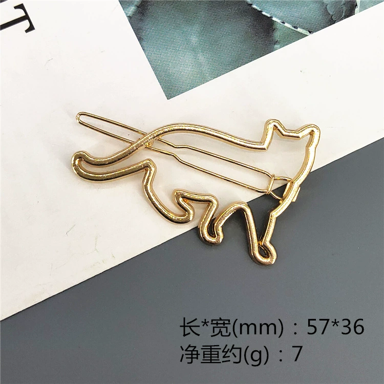 Металлическая зажим для волос, заколка- Crab pin с надписью, аксессуар для волос с бантом, корейский стиль, простой и элегантный дизайн