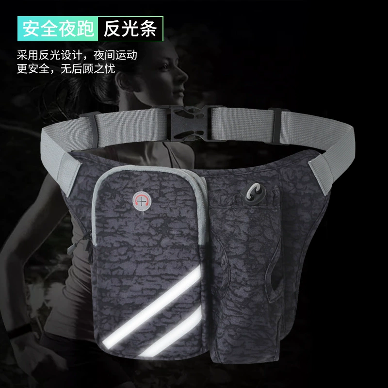 Sports climbing belt bag, capacious shoulder bag for men and women for cycling, for running