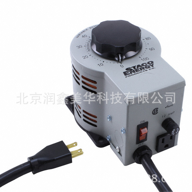 供应Staco测试与测量可调变压器3PN1210B输入类型插头6英尺电线