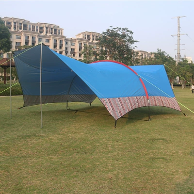 outdoor supplies wholesale, Avtomobil yan çətirləri - blue-colours-6x38x21