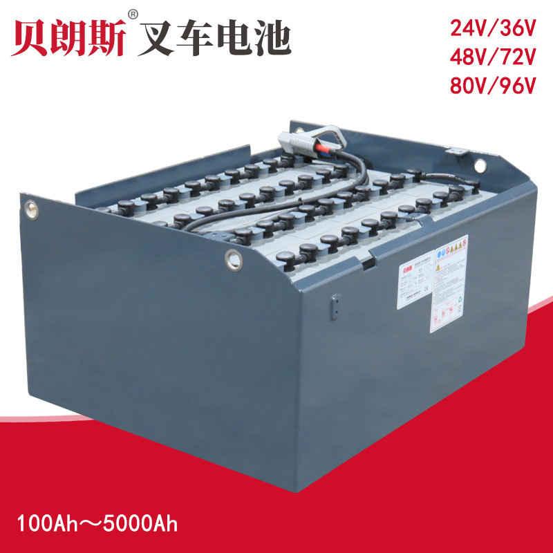 VGD600铅酸蓄电池 配套SHINKO神钢叉车2.5吨6FB25牵引电瓶厂家