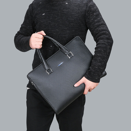 New trendy and fashionable men's bag, men's computer bag, handbag, shoulder crossbody bag, men's business briefcase, large bag