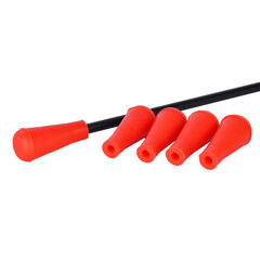 6MM橡膠箭頭 靶頭墩子頭弓箭投壺投箭外套箭頭軟橡膠娛樂廠家直供