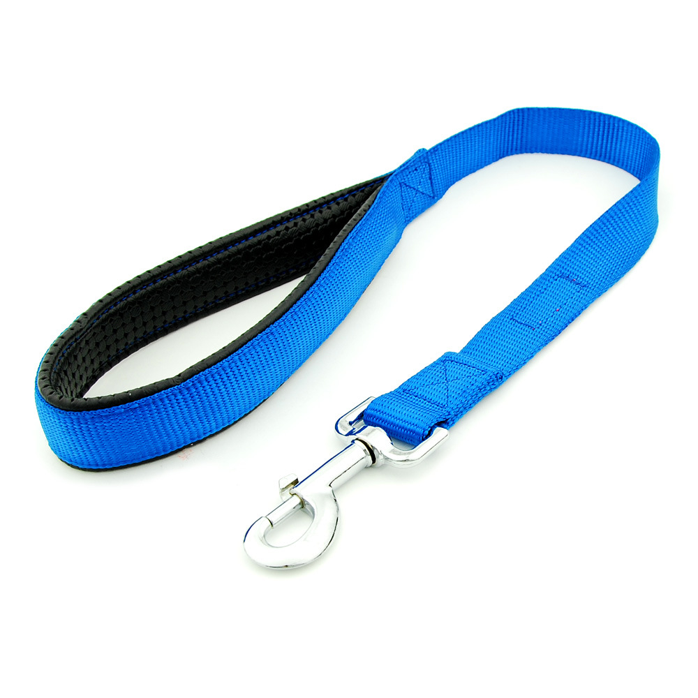 Transfronterizo de mano bebé perro grande mascota cuerda de tracción nylon reflectante mascota cordón corto perro cadena en stock