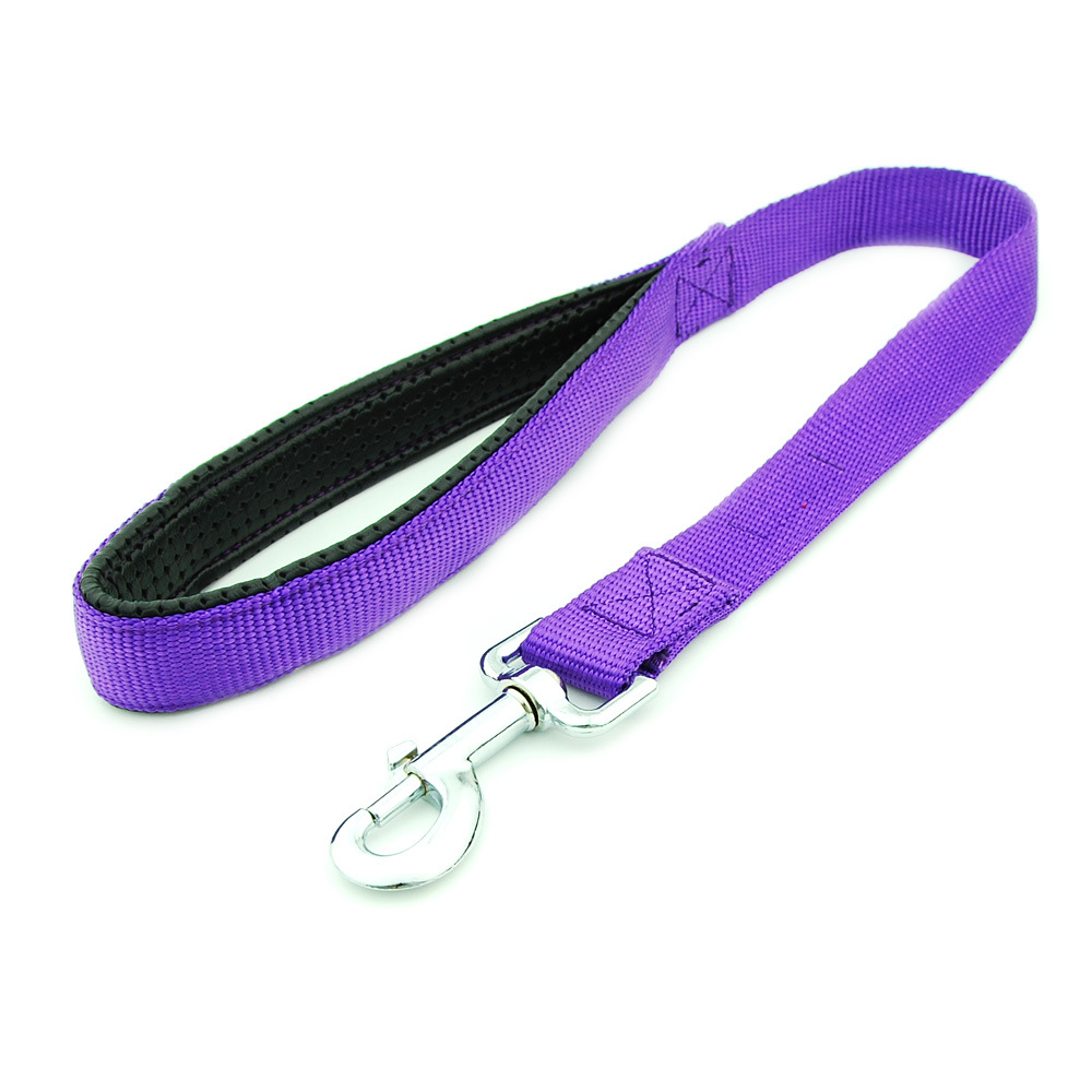 Transfronterizo de mano bebé perro grande mascota cuerda de tracción nylon reflectante mascota cordón corto perro cadena en stock