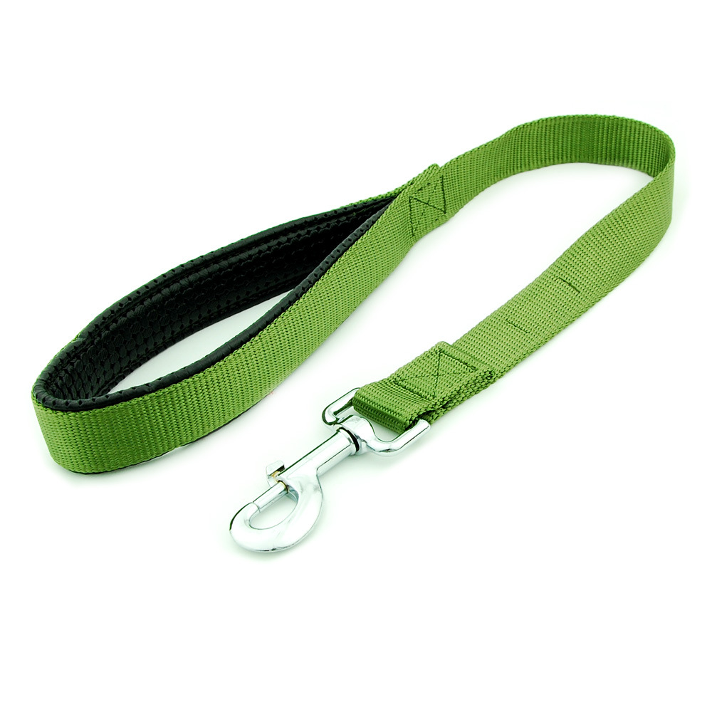 Transfronterizo de mano bebé perro grande mascota cuerda de tracción nylon reflectante mascota cordón corto perro cadena en stock