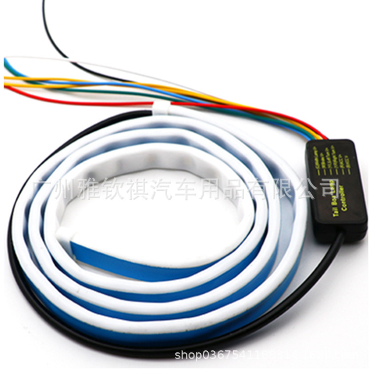 Venta directa de fábrica coche multi-modo streamer Luz de caballo luz del maletero del coche luz de freno luz de giro 1,2 m 1,5 m