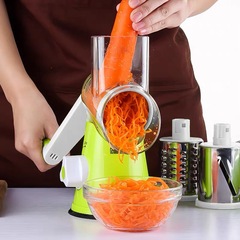 Cross-border Amazon multi-functional rolling cutter vegetable shaver hand-cranked wire grater kitchen tool