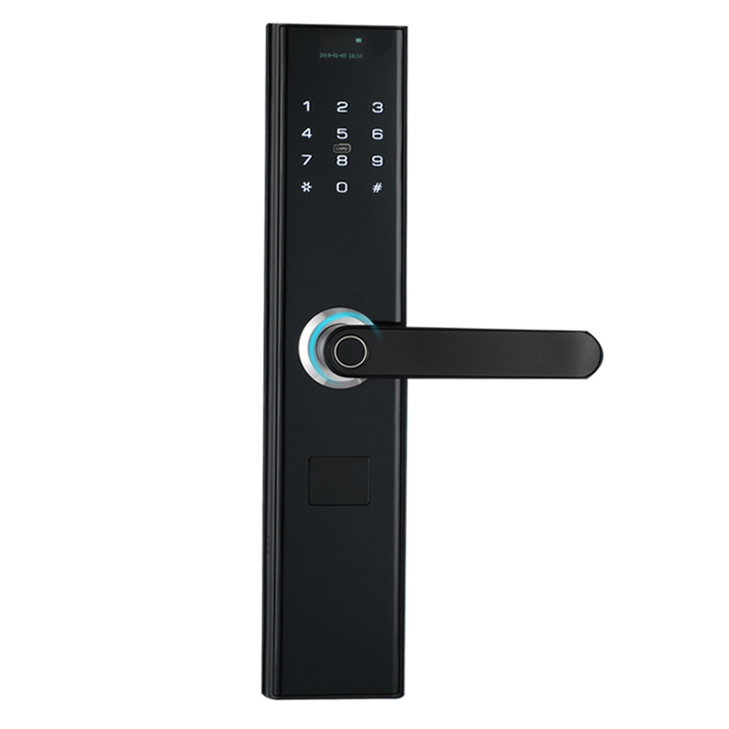 厂家批发指纹锁一握即开智能锁公寓密码锁电子智能锁家用防盗门锁