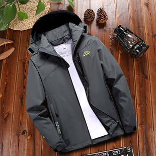 1898 Cross-border Foreign Trade Spring and Autumn New Outdoor Sports Couple's Single-layer Rustic Clothes for Men and Women Couple Windproof Jacket