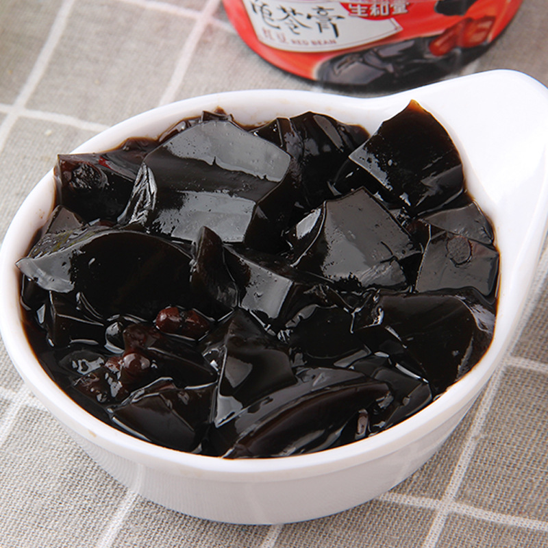 Shenhetang Guiling cream 606g [3 cups] red bean and honeysuckle flavor instant black jelly pudding braised fairy grass