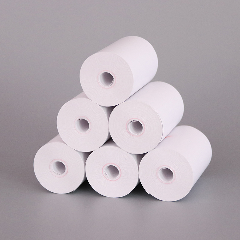 57x40 tubeless thermal cashier paper 57*40 supermarket receipt paper printing paper 5740 small roll 58mm