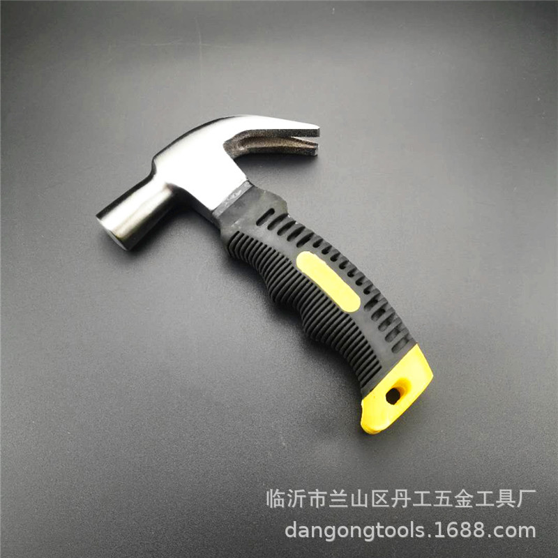 英式包塑柄羊角锤 建筑起钉纤维柄羊角锤外销包塑羊角榔头