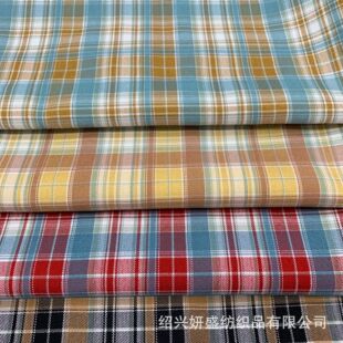 Hot in Stock Jk Skirt Fabric Tr Stretch Plaid Suit Casual Dress and Other Fashion Clothing Fabrics