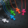 Tide brand new CH20 anniversary Tokyo Aoyama limited hip hop necklace colorful color cross shelf necklace necklace men wholesale