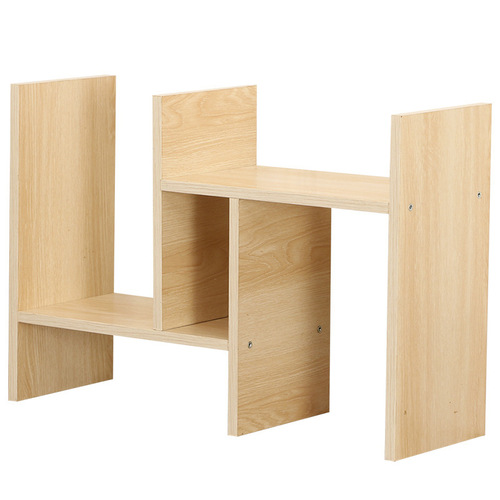 Simple modern desktop bookshelf for students, simple bookcase storage rack, economical space-saving desk storage rack
